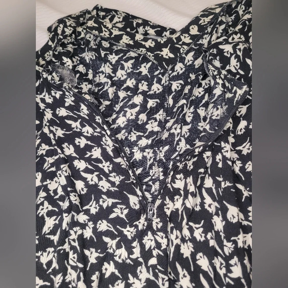 Vintage Jamie Brooke Floral Fit and Flare Dress sz M - Picture 3 of 8